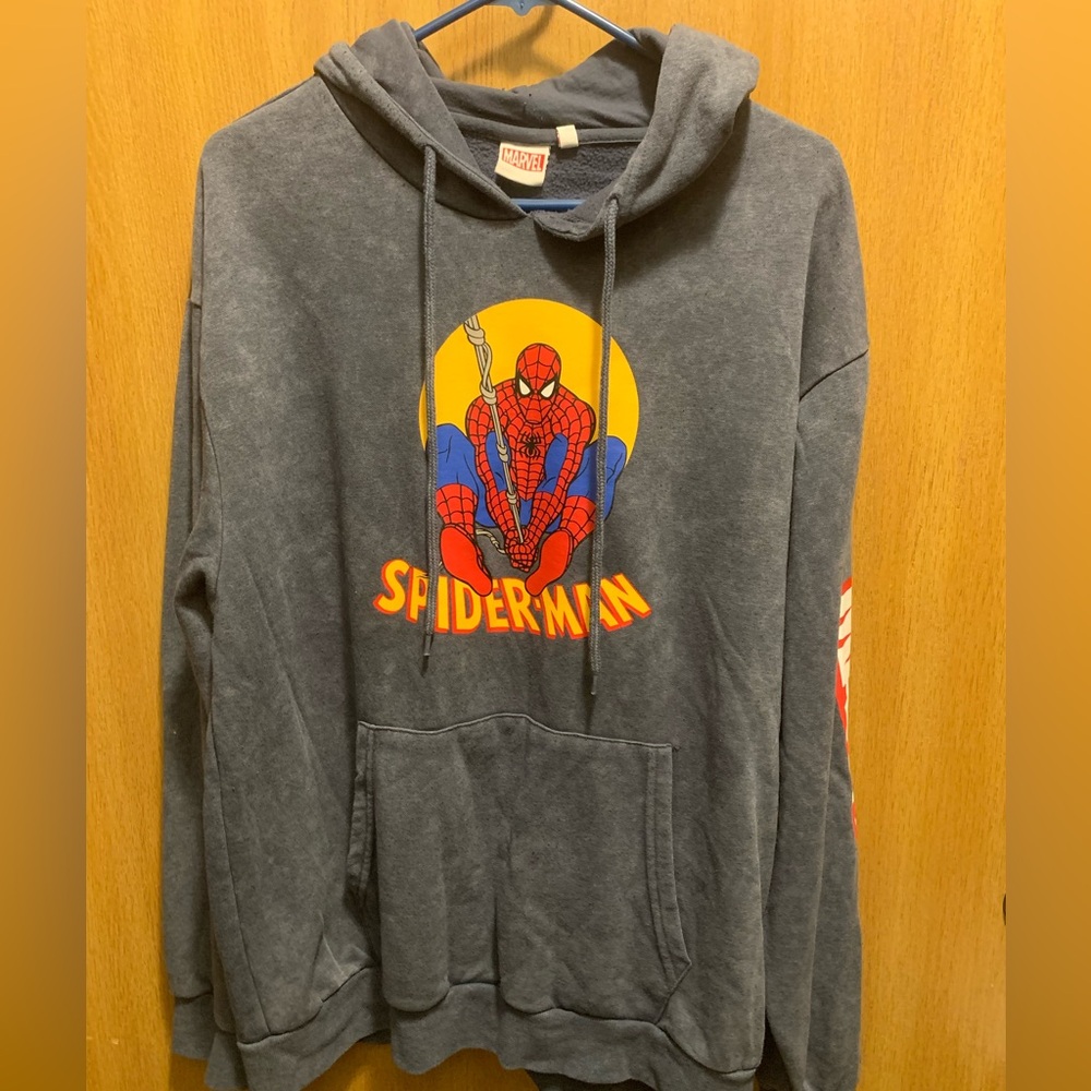 Spider-Man Marvel Hooded Sweatshirt XL